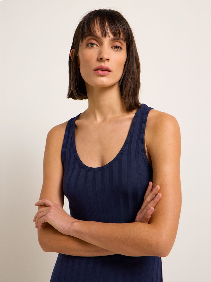 Maxi dress in ribbed look from LANIUS