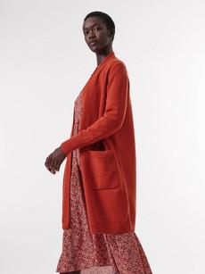 Knitted coat via LANIUS