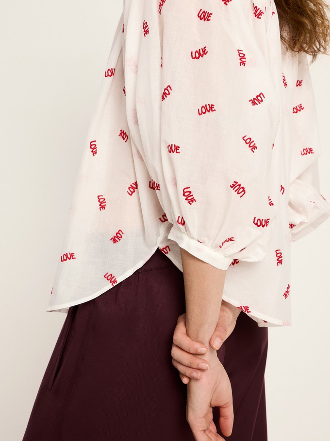 Ruffle blouse from LANIUS