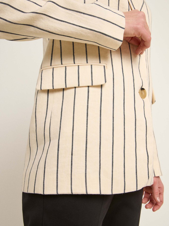 striped blazer (OCS) from LANIUS