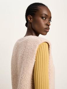 Boucle Knit Vest (OCS) via LANIUS