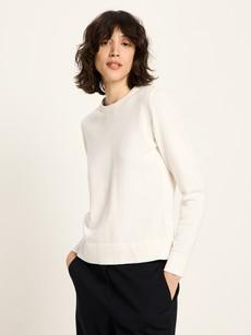 Round neck sweater (GOTS) via LANIUS