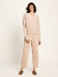 V-neck sweater via LANIUS