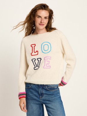 Pre-order - Sweater with embroidery from LANIUS