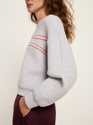 Statement sweatshirt (GOTS) from LANIUS