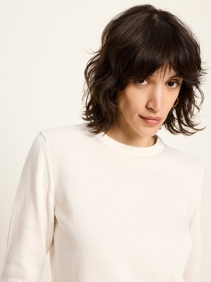 Round neck sweater (GOTS) from LANIUS