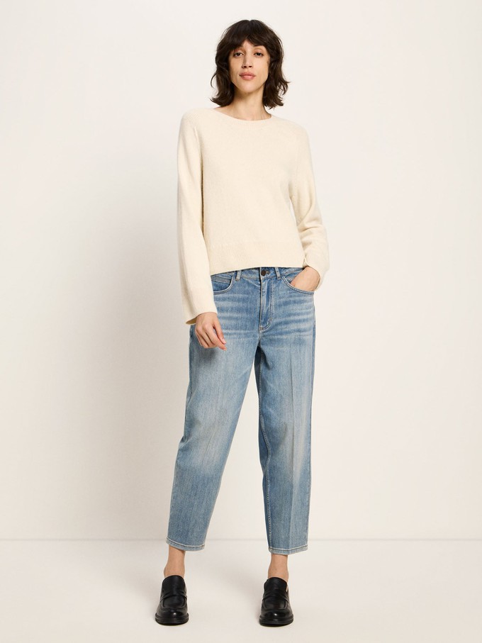 Cropped sweater (GOTS) from LANIUS