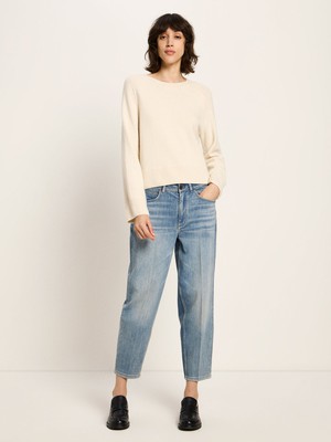 Cropped sweater (GOTS) from LANIUS