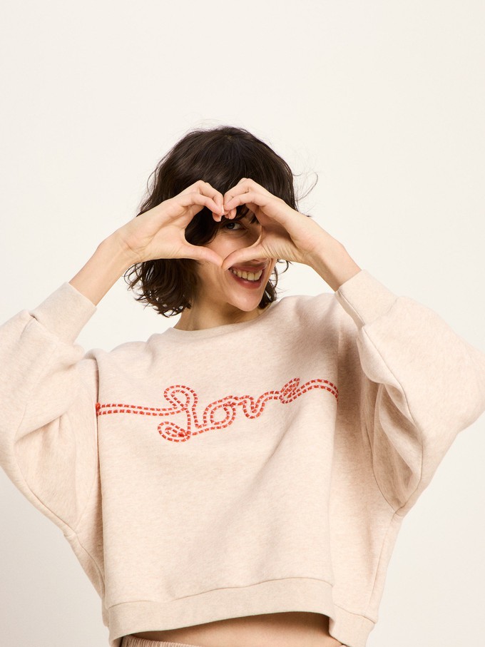 Statement sweatshirt (GOTS) from LANIUS