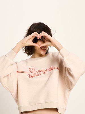 Statement sweatshirt (GOTS) from LANIUS