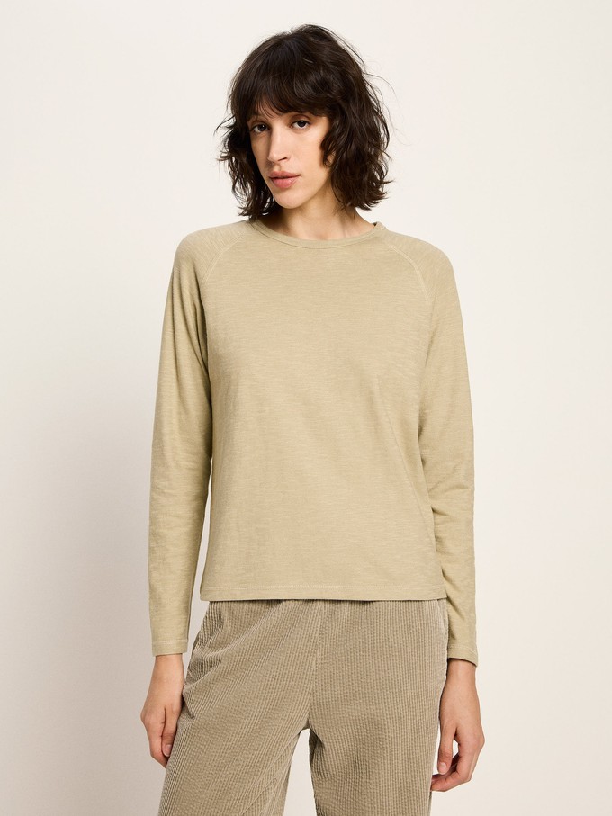 Long-sleeved raglan shirt (GOTS) from LANIUS