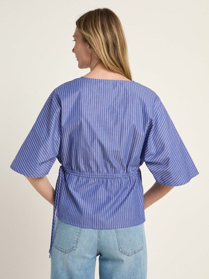 Striped blouse (GOTS) from LANIUS
