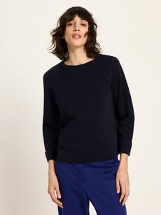 Sweater in Punto Milano (GOTS) via LANIUS