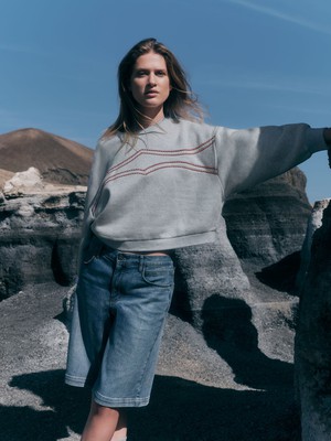 Statement sweatshirt (GOTS) from LANIUS