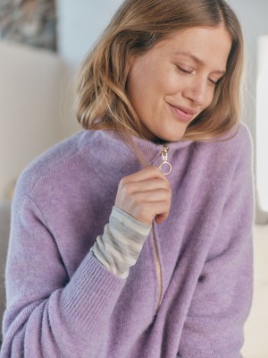 Half-zip sweater from LANIUS