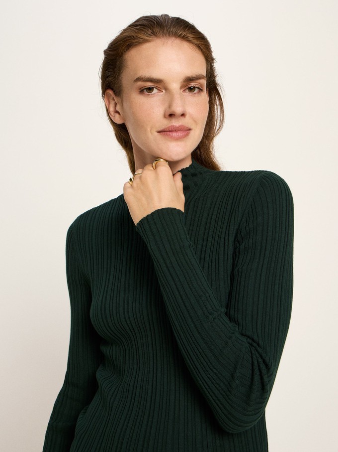 Ribbed sweater (GOTS) from LANIUS