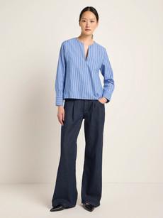 Striped Blouse (OCS) via LANIUS