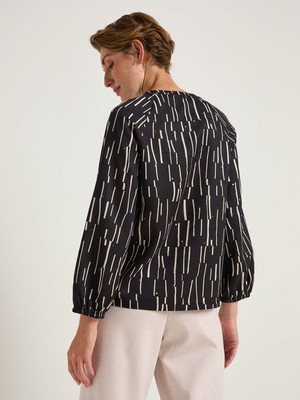 Blouse Print Irregular from LANIUS