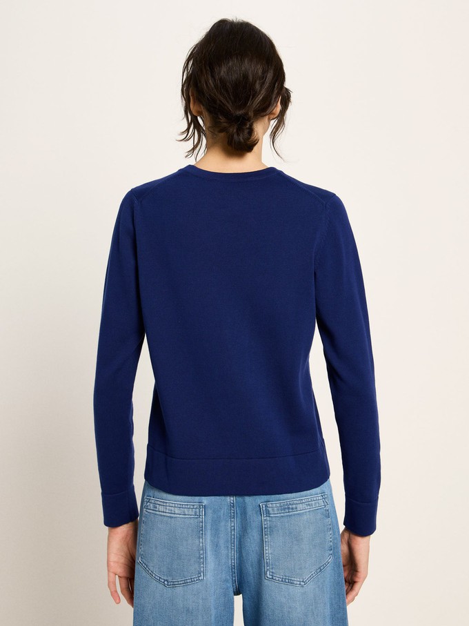 Round neck sweater (GOTS) from LANIUS