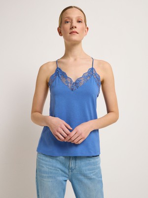 Top with lace (GOTS) from LANIUS