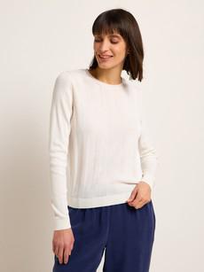 Wide rib sweater (GOTS) via LANIUS