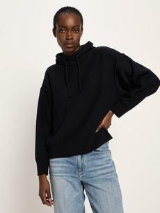 Hooded sweater (GOTS) via LANIUS