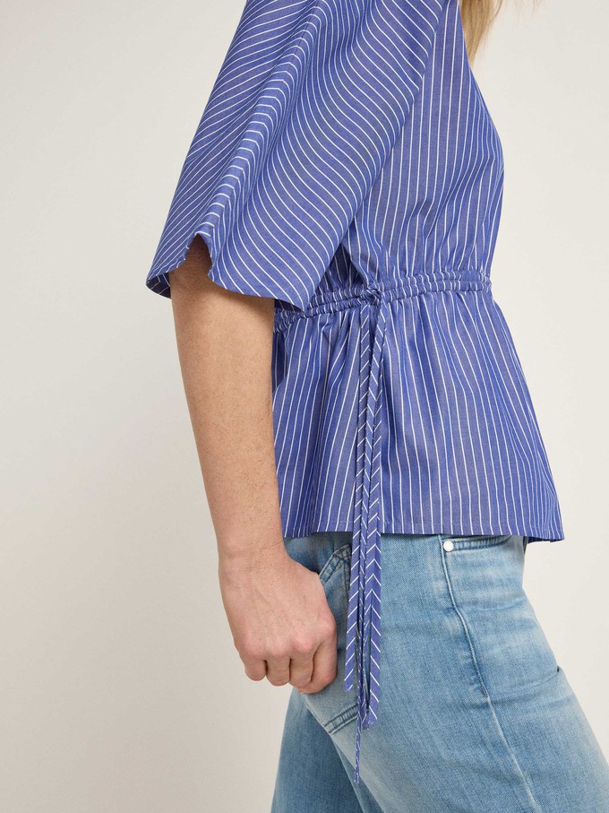 Striped blouse (GOTS) from LANIUS