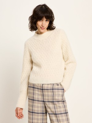 cable-knit sweater from LANIUS