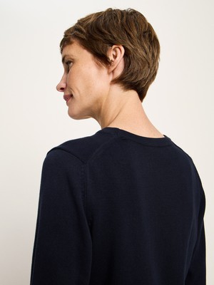 Round neck sweater (GOTS) from LANIUS