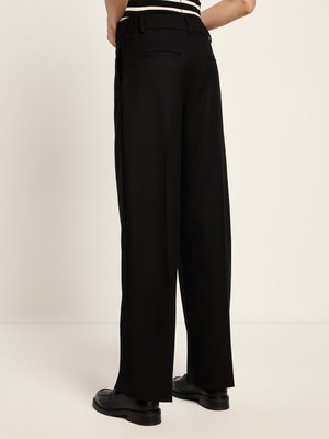 pleated trousers (GOTS) from LANIUS