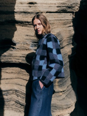 Check jacket from LANIUS