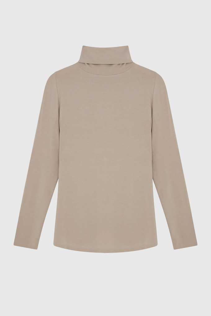 Roll Neck Micro Modal Top from Lavender Hill Clothing
