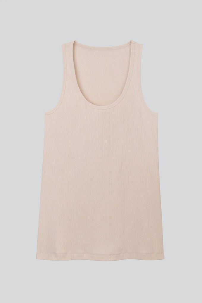 Organic Cotton Scoop Neck Tank Top from Lavender Hill Clothing
