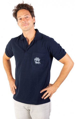 LT-Function Bioactive Polo Navy Men from Life-Tree