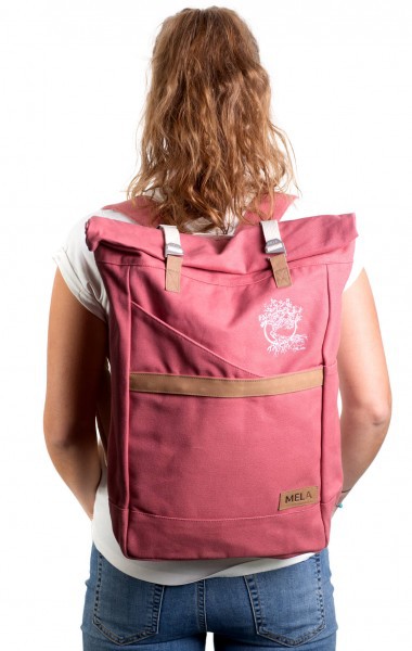 Life-Tree Fairtrade Backpack Dusky Pink from Life-Tree