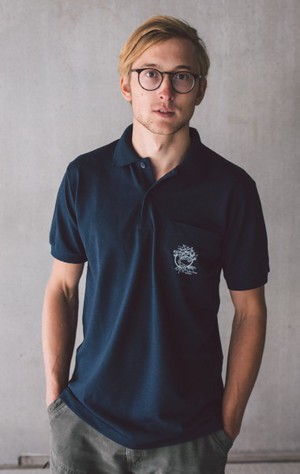 LT-Function Bioactive Polo Navy Men from Life-Tree