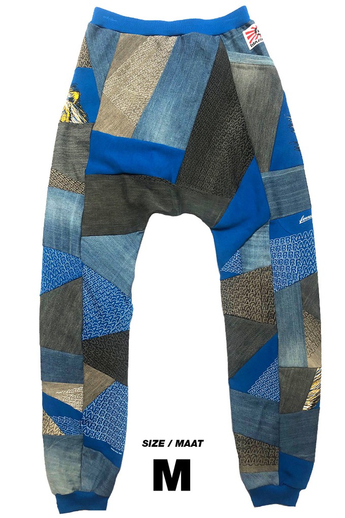 Loenatix Trackpants (One of a Kind) Nr. 5  -M- Raar blauw/grijs from Loenatix