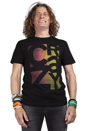 CRAZY T-shirt - Black from Loenatix