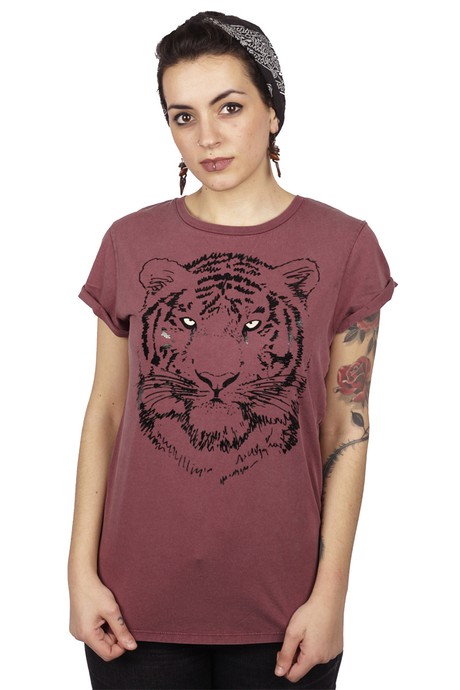 Black Tiger T-shirt - Roll-up from Loenatix