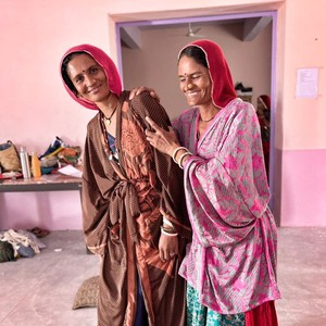 If Saris Could Talk Maxi Kimono- Canyon Spice from Loft & Daughter