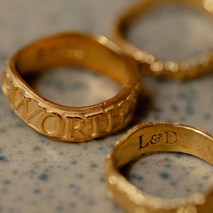 Worthy Affirmation Stacking Ring - Outlet from Loft & Daughter
