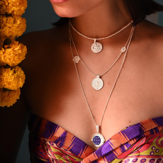 The Protectress Pearls Silver from Loft & Daughter