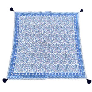 Wanderlust Picnic Blanket- Blue from Loft & Daughter