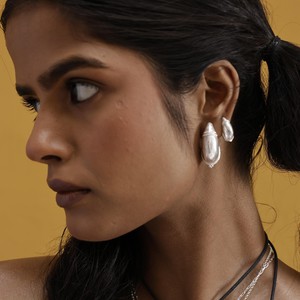 Baby Valora Hoops Silver from Loft & Daughter