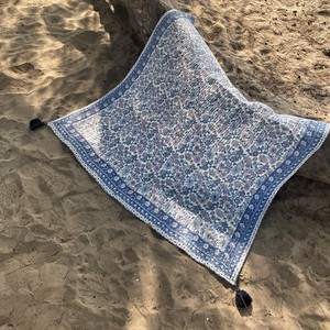 Wanderlust Picnic Blanket- Blue from Loft & Daughter