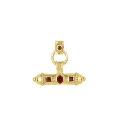 Nivara Gemstone Amulet Charm via Loft & Daughter