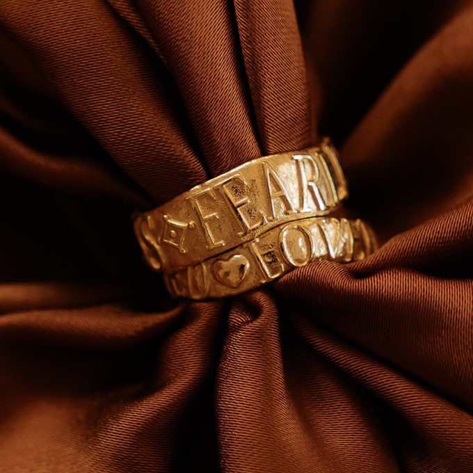 Fearless Affirmation Stacking Ring - Outlet from Loft & Daughter