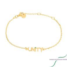 UNiTY Bracelet Gold (100% profit supporting Women for Refugee Women) via Loft & Daughter