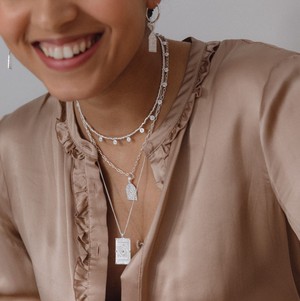 Bishnoi Coin Choker Silver - Outlet from Loft & Daughter