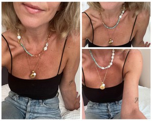 Dancing In The Moonlight Choker Gold Vermeil Outlet from Loft & Daughter